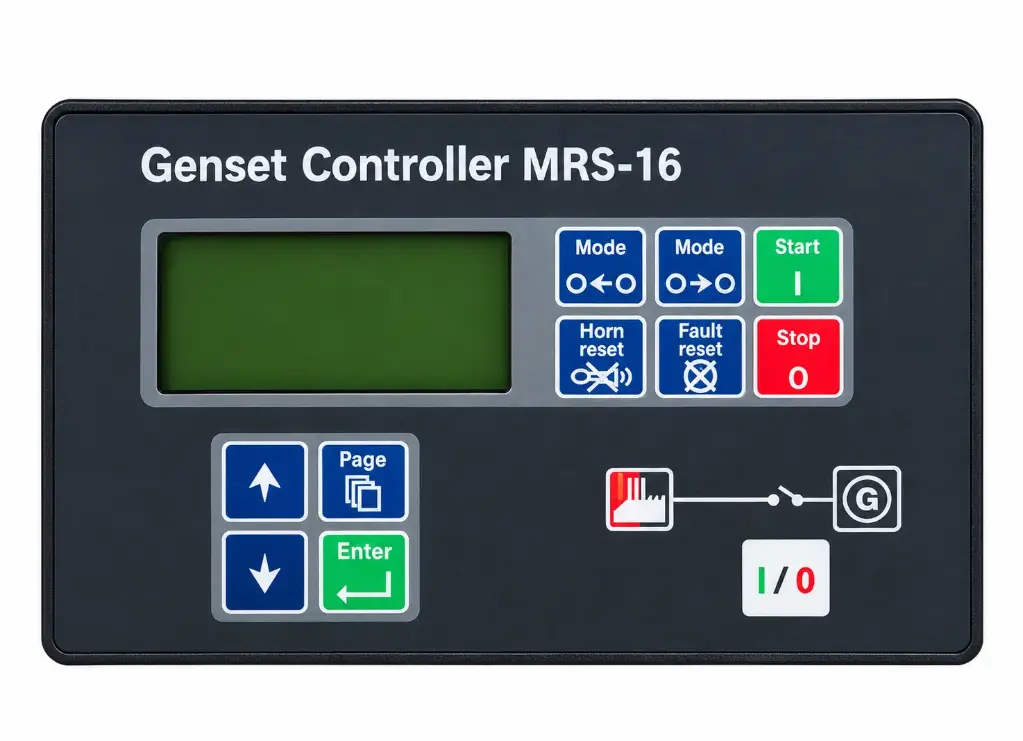Controlador de grupo electrógeno - MRS-16