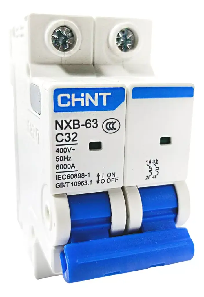 Disjoncteur CHINT ELECTRIC NXB-63 32A 2P