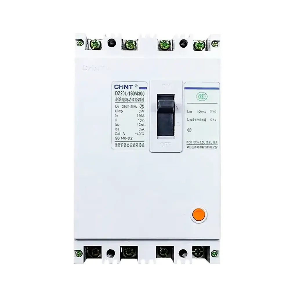 Автоматический выключатель CHINT ELECTRIC DZ20L-160/4300 80A