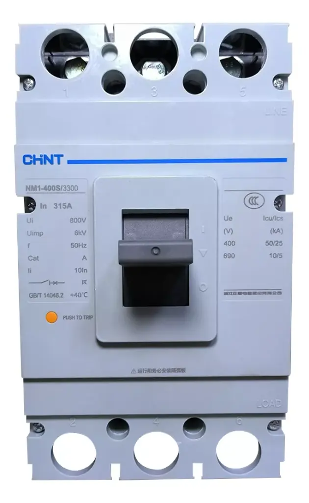 Devre kesici CHINT ELECTRIC NM1-400S/3300 315A