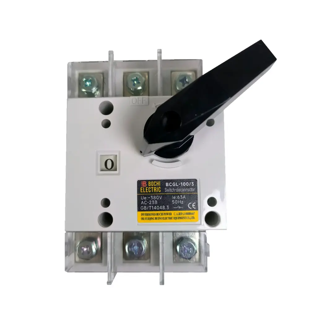 Seccionador rotativo sob carga BCGL  100/63A