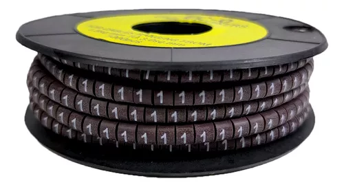 电缆字母 N° 0 EC1 2.5MM 标记