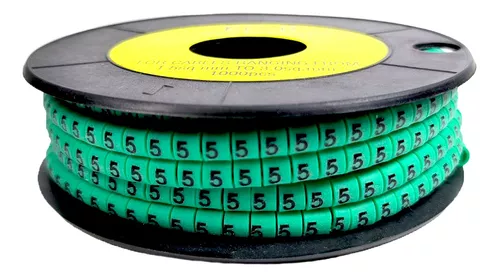 CABLE MARQUEUR LETTRE N° 5 EC0 1.5MM