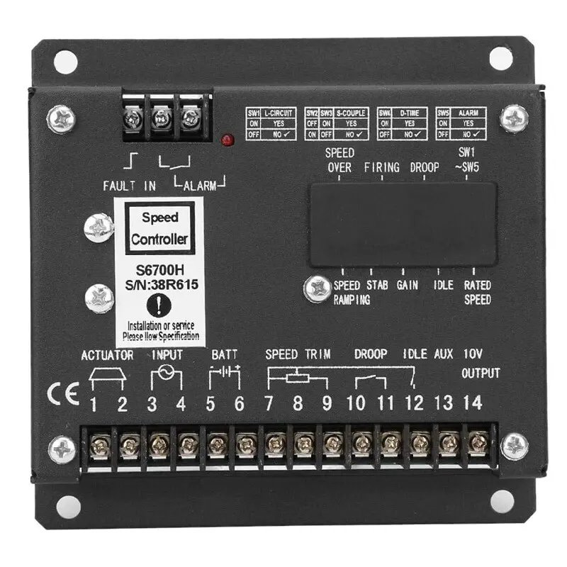 Регулятор скорости - Cummins S6700E/H