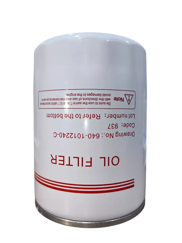 Elemento de filtro de óleo Yuchai - 640 - 1012240-C 937