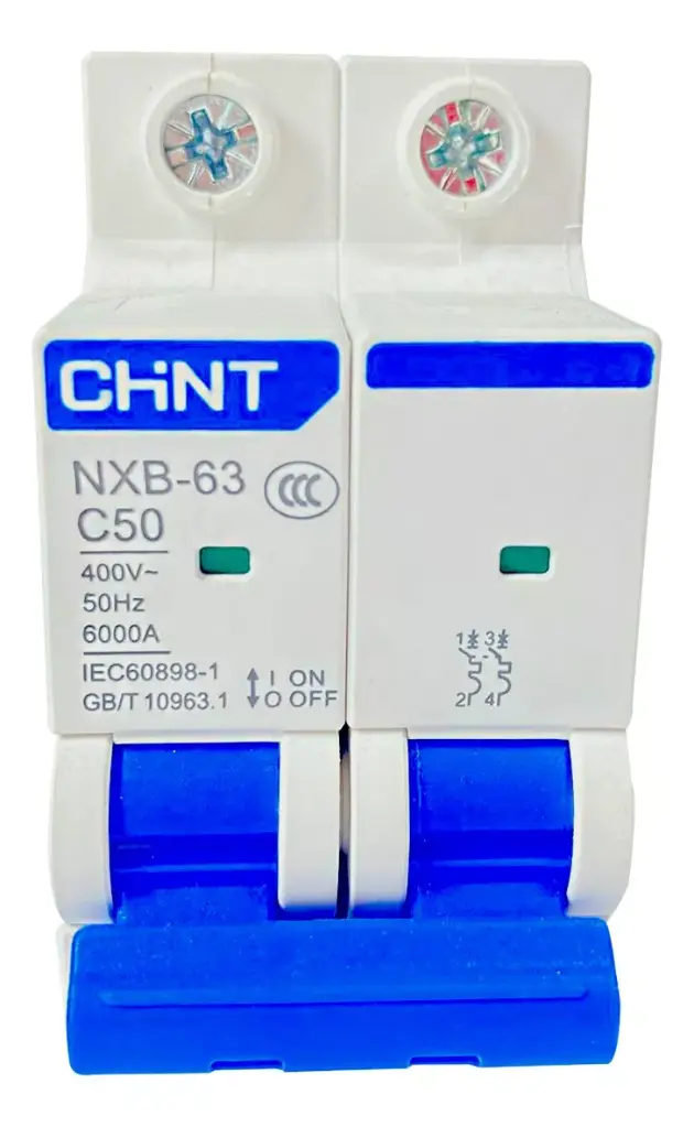 Автоматичний вимикачS NXB-63 50A 2P 