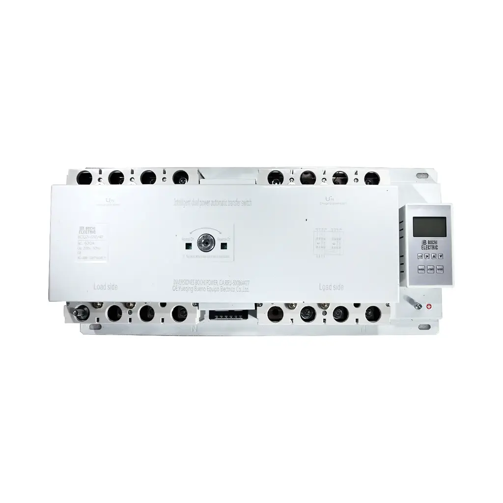 Автоматичний Перемикач Двох Джерел Живлення ATS BCQ2i-630/630A 110V/4P