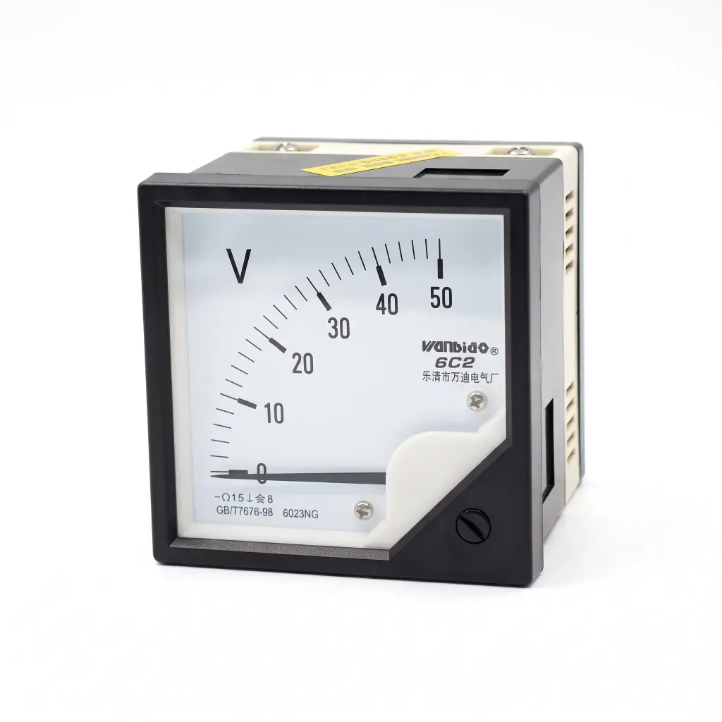 Ölçüm cihazları - ampermetre(İbreli voltmetre) 6C2 20mA