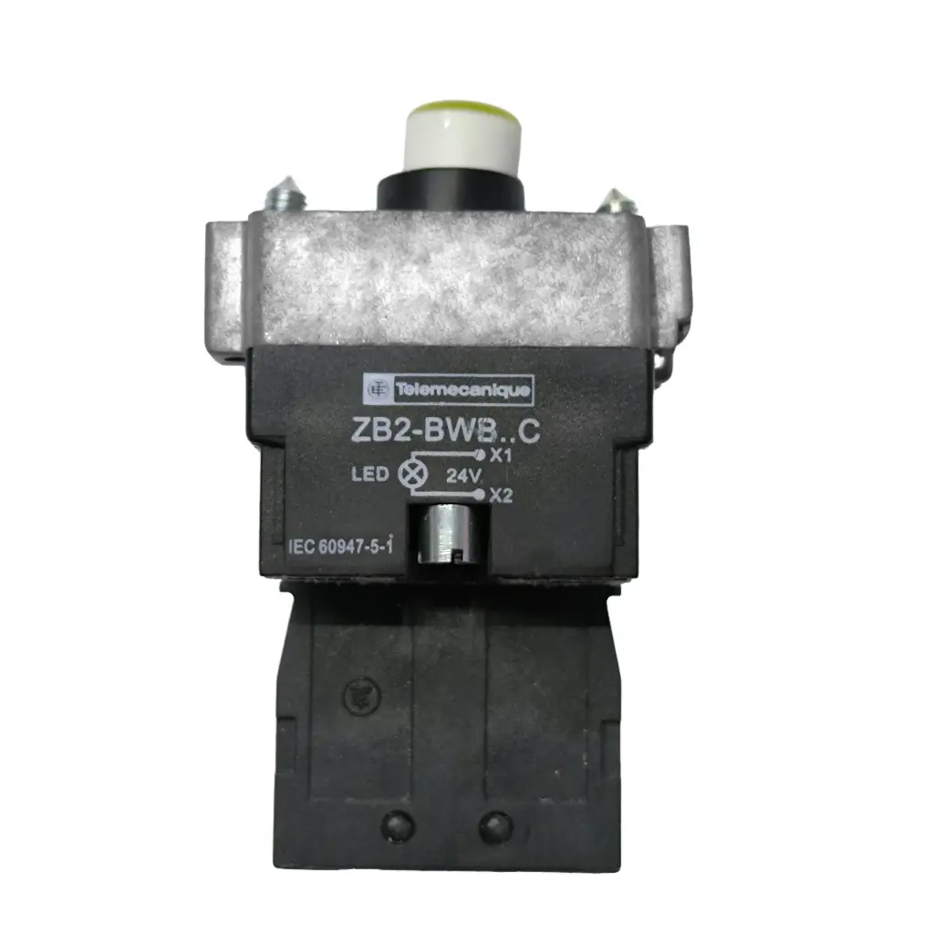 Basmalı düğme ZB2-BWB51C Sarı