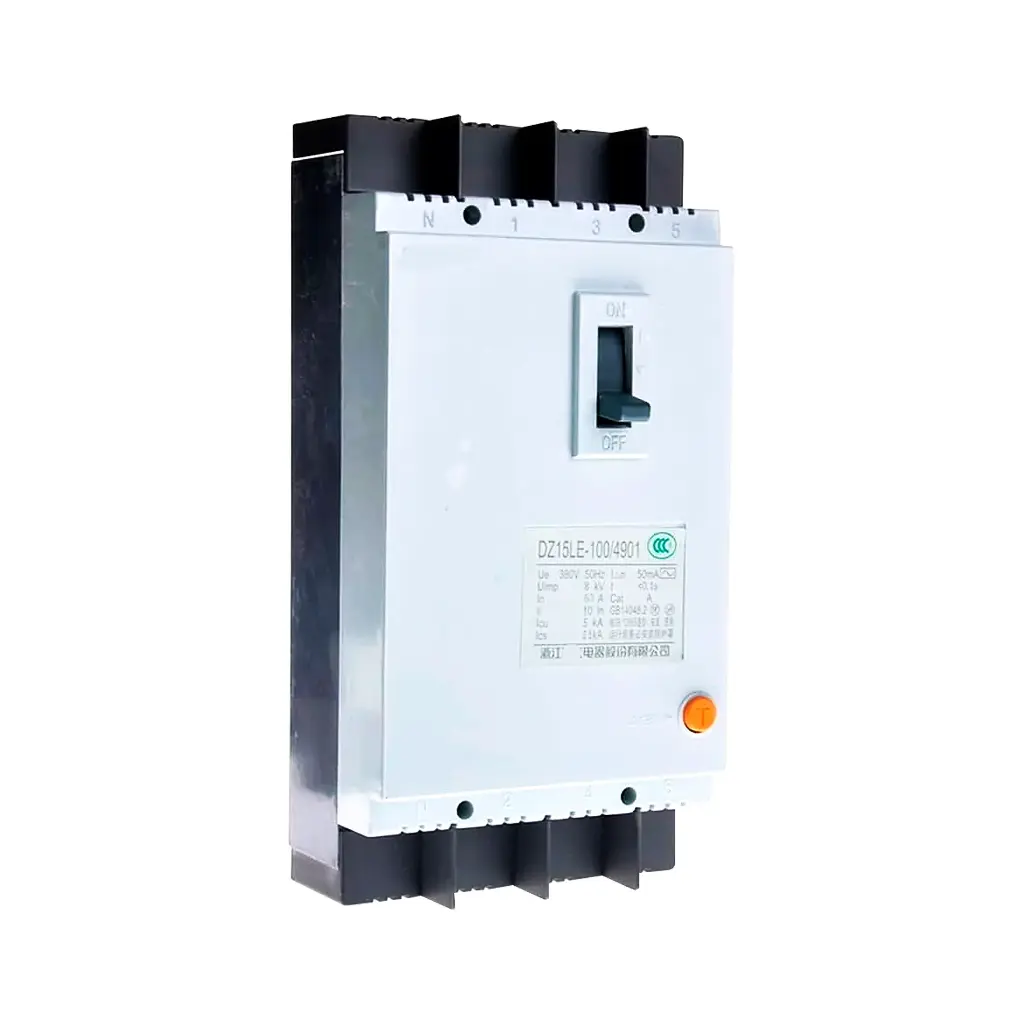 Disjuntor CHINT ELECTRIC DZ15LE-100/4901 100AMP 4P