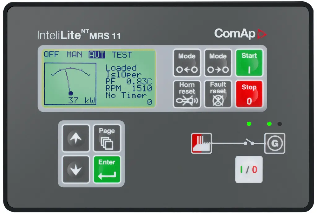 Контролер генераторної установки - ComAp InteliLite 2 NT MRS 11