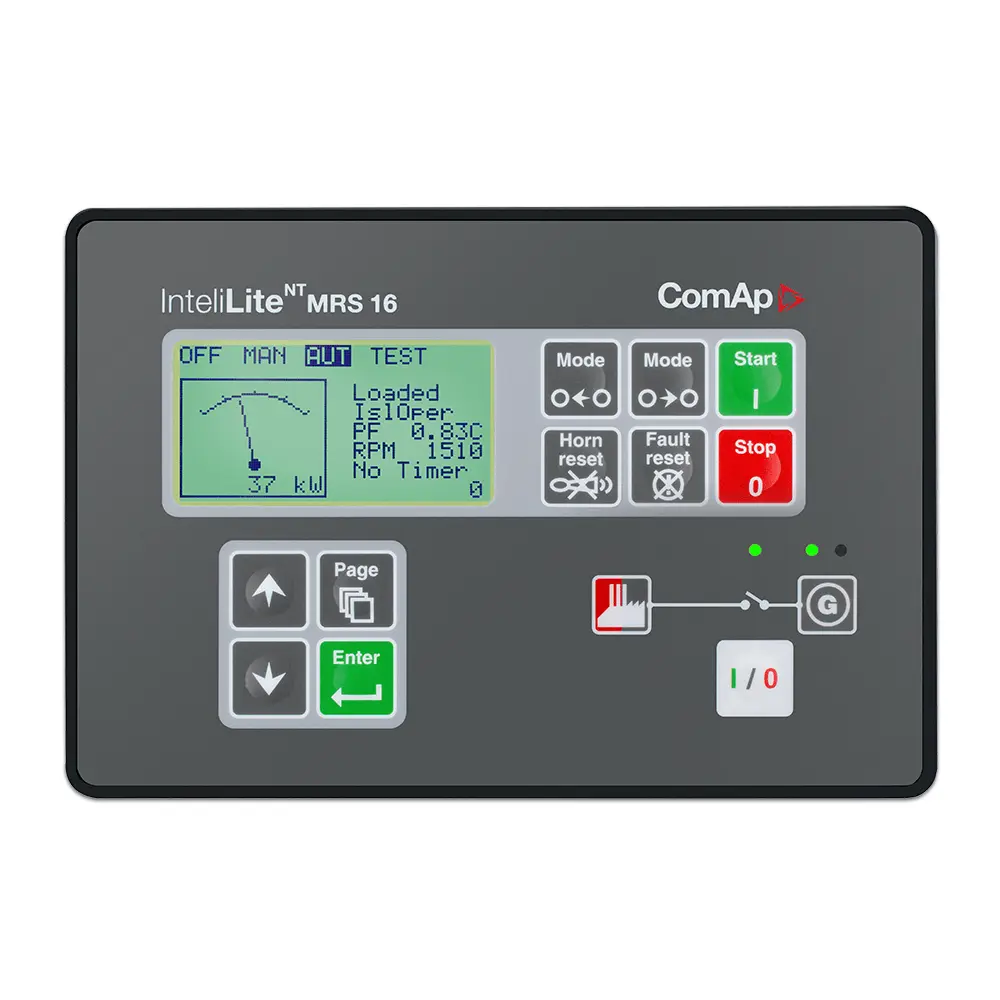 Controlador de grupo gerador - ComAp InteliLite 2 NT MRS 16