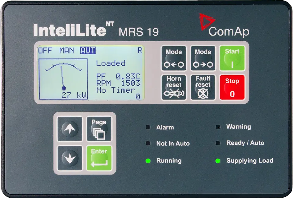 Generator controller - ComAp InteliLite 2 NT MRS 19