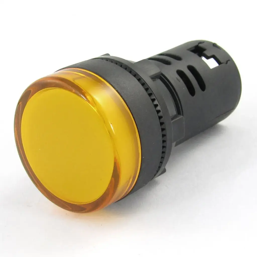 LED pilot light Yellow AD16-22D/S 220 VOL
