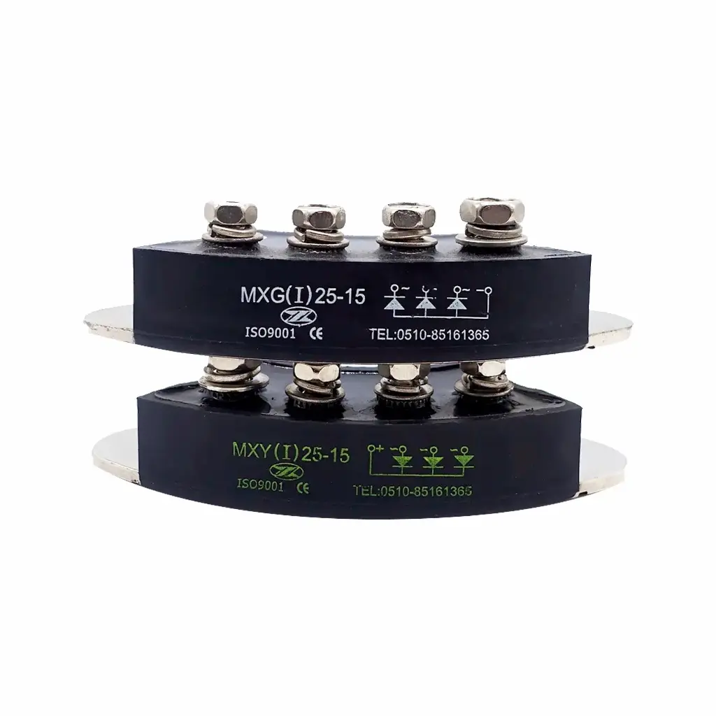 Ponte retificadora universal  +\- MXG\MXY ( I ) 25-15 25A 4 Terminais