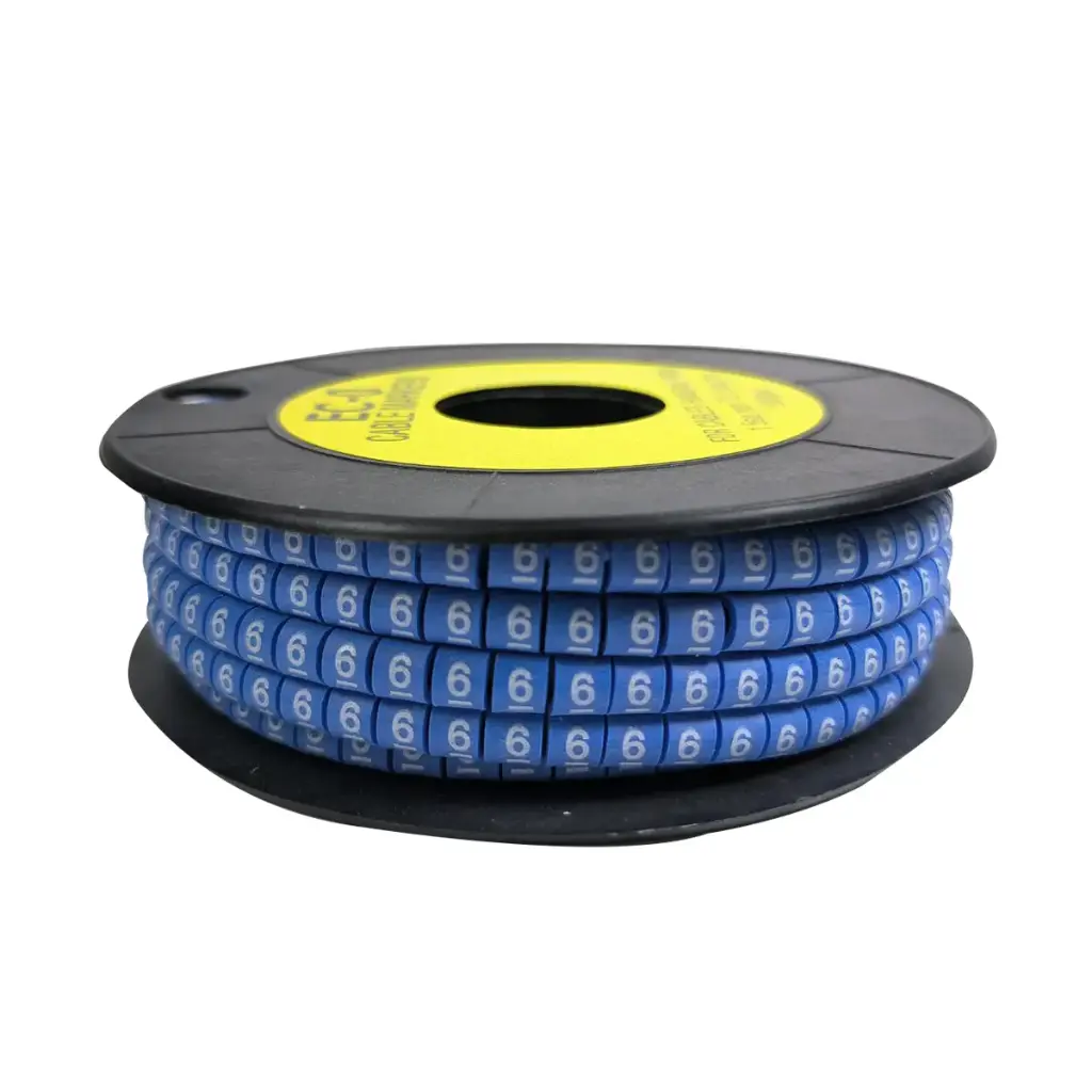MARKER CABLE LETTER N° 6 X100 EC1 2.5MM