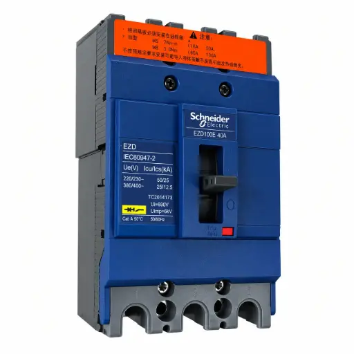 قاطع دائرة - Schneider EZD100E3040N