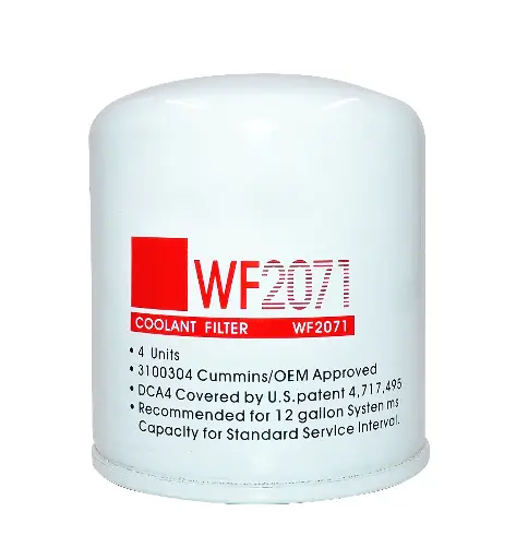 Filtre à liquide de refroidissement WF2071/SX0807