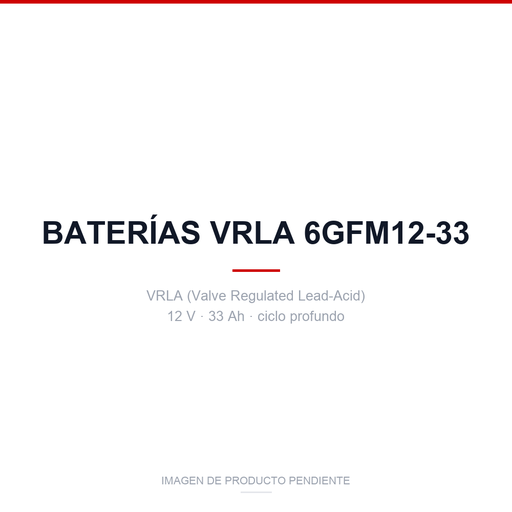بطارية - 6GFM12 -33