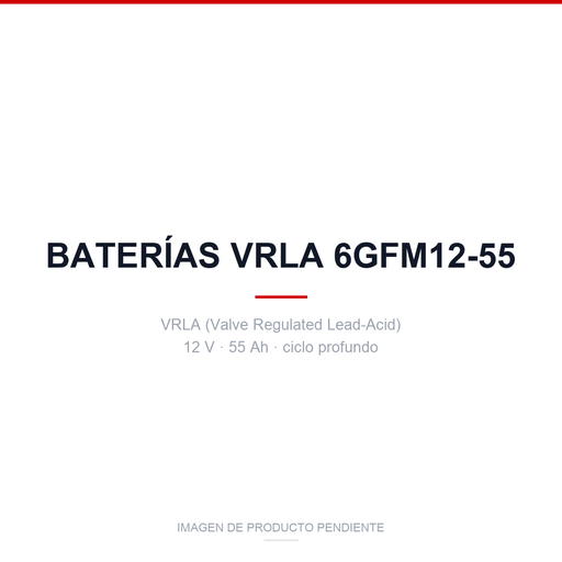 بطارية - 6GFM12 -55