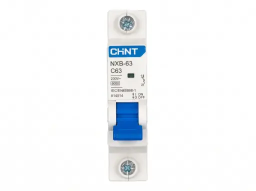 قاطع دائرة - Chint NXB-63 63A 1P