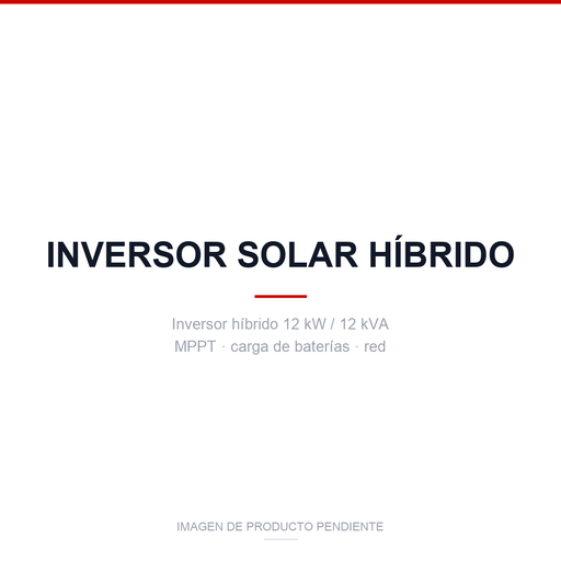 Solar inverter - 12KW/12KVA