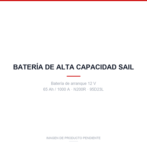 Batería de Alta Capacidad - Sail