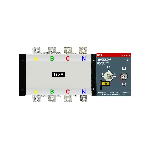 Commutateur de Conversion Automatique Bipolaire ATS BCQ3-400/320A 110V/4P