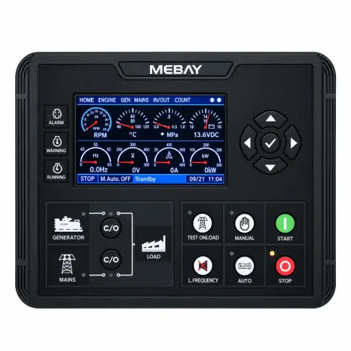 [DC72D MKII] Controlador de grupo gerador - MEBAY DC72D MKII