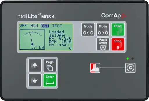 Controlador de grupo gerador - ComAp InteliLite 2 NT MRS 4