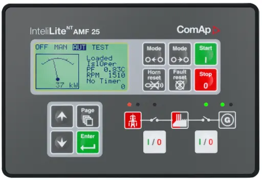 机组控制器 - ComAp InteliLite 2 NT AMF 25