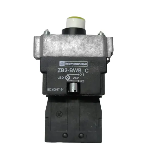 Basmalı düğme ZB2-BWB51C Sarı
