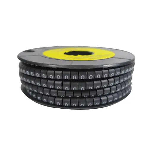 CABLE MARQUEUR LETTRE N° 0 X100 EC0 1.5MM