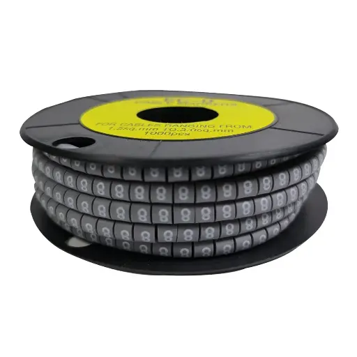 CABLE MARQUEUR LETTRE N° 8 X100 EC0 1.5MM
