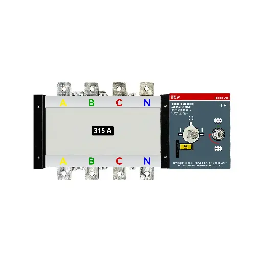 Automático de Fonte Dupla ATS BCQ3-400/315A 220V/4P