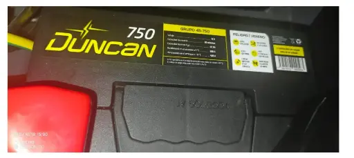 Battery - DUNCAN 750